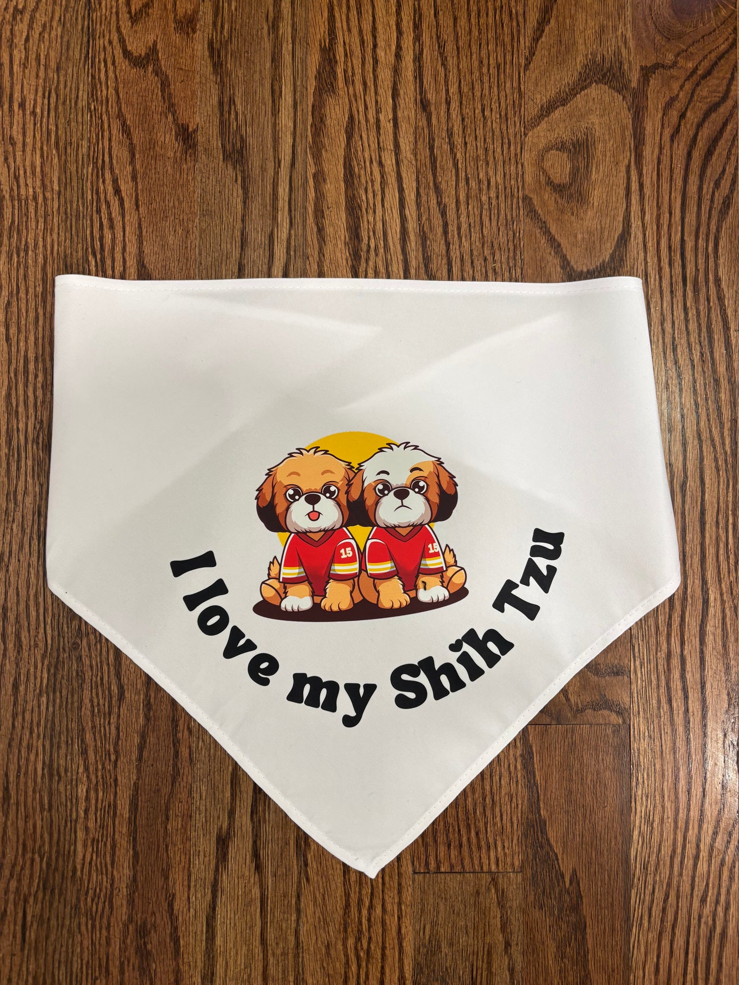 "I Love My Shih Tzu" Bandana