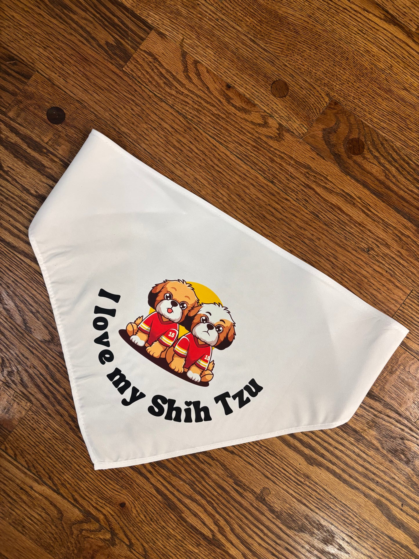 "I Love My Shih Tzu" Bandana